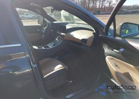 2023 Hyundai Santa Fe Calligraphy from USA, damaged, VIN 5NMS54AL0PH578829